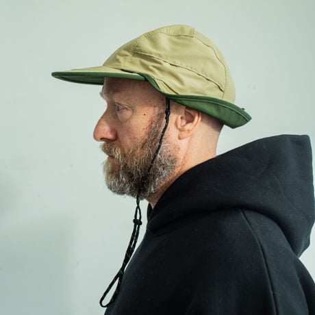 nuttyclothing × GOODWAVE / Fishing Birdcap Beige