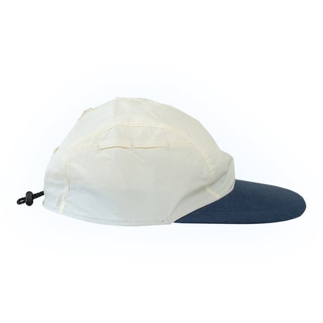 nuttyclothing / Ramble Twotone Cap Ecru White & Navy