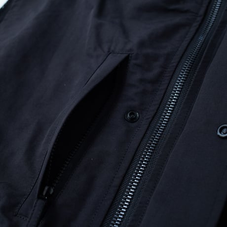 nuttyclothing × GOODWAVE / Flowing vest Black