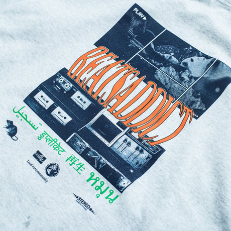 nuttyclothing  & ODD TAPE DUPLICATION  / BEATSADDICT L/S T-shirt