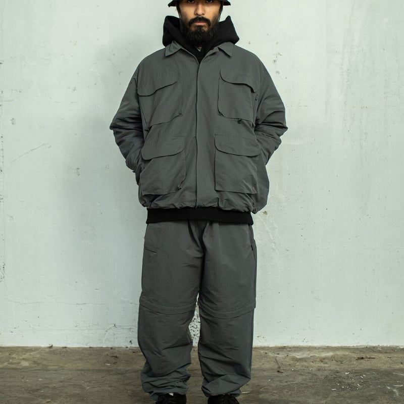 ジャケット・アウター nugu live half neck coat charcoal ジャケット・アウター nugu live half neck coat charcoal WOMEN