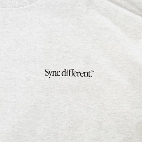 nuttyclothing / Sync different ™ L/S T-Shirt Ash