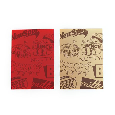 nuttyclothing & BENCH / 2pack Classic Logo Socks  (+Postcard)