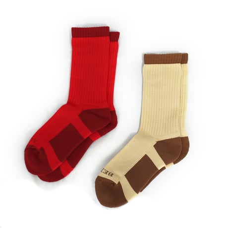 nuttyclothing & BENCH / 2pack Classic Logo Socks  (+Postcard)