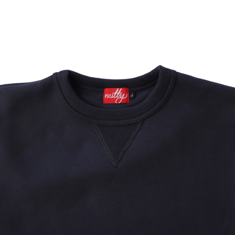 nuttyclothing  / Usual Crewneck Sweat Charcoal Black