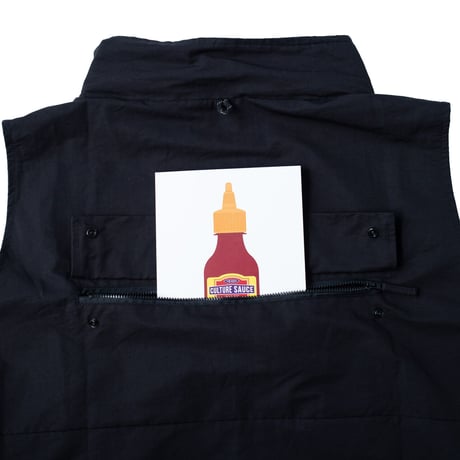 nuttyclothing × GOODWAVE / Flowing vest Black