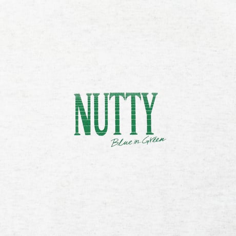 nuttyclothing /  BLUE IN GREEN  T-SHIRT ASH