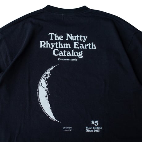 nuttyclothing /  Rhythm Earth Catalog T-shirt Black