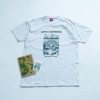 nuttyclothing × A / DEN /  NINE TEEN T-shirt (ZINE+STICKER付）