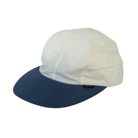 nuttyclothing / Ramble Twotone Cap Ecru White & Navy