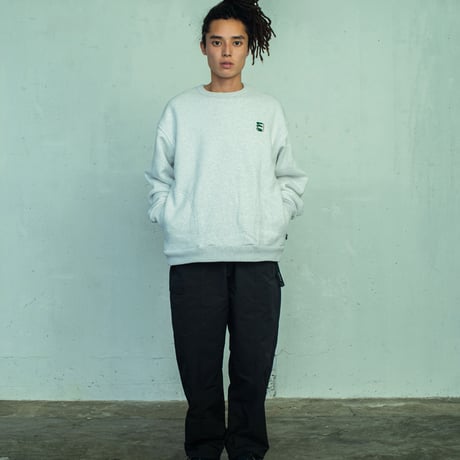 nuttyclothing × STAPES / Daily Heavyweight Crewneck Sweat  Ash