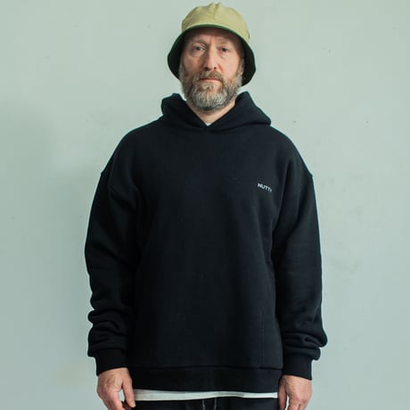 nuttyclothing / Reflective logo Heavyweight Hoodie