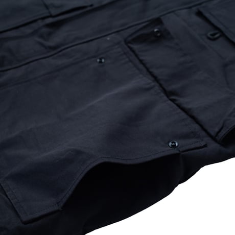nuttyclothing × GOODWAVE / Flowing vest Black