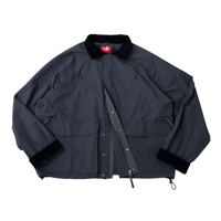 nuttyclothing / Flow Jacket Charcoal Black