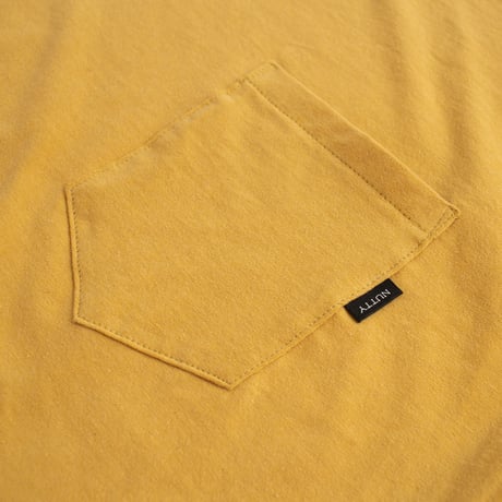 nuttyclothing / Garment die Pocket LongSleeve T-Shirt