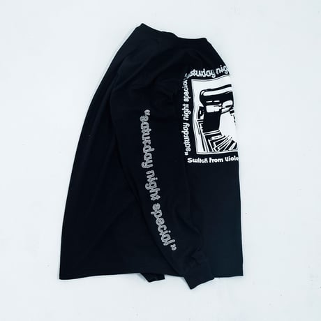nutty clothing / SATURDAY NIGHT SPECIAL LONG SLEEVE T-SHIRT