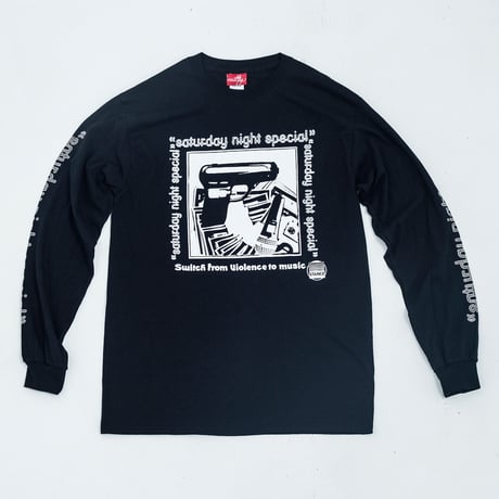 nutty clothing / SATURDAY NIGHT SPECIAL LONG SLEEVE T-SHIRT