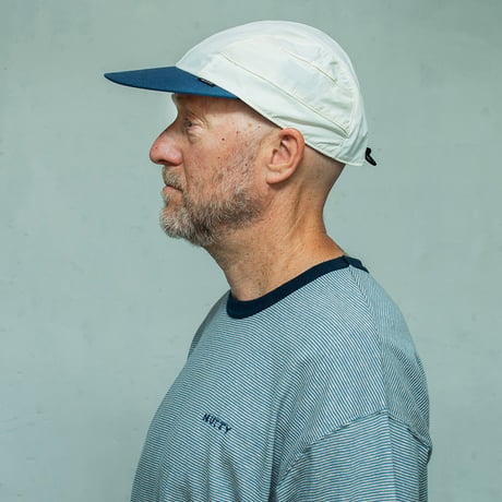 nuttyclothing / Ramble Twotone Cap Ecru White & Navy