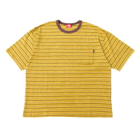 nuttyclothing  / Multi Border Pocket T-shirt Cumbia