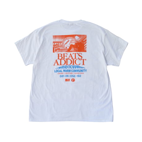 nuttyclothing  × ODD TAPE DUPLICATION  / BEATS ADDICT T-SHIRT