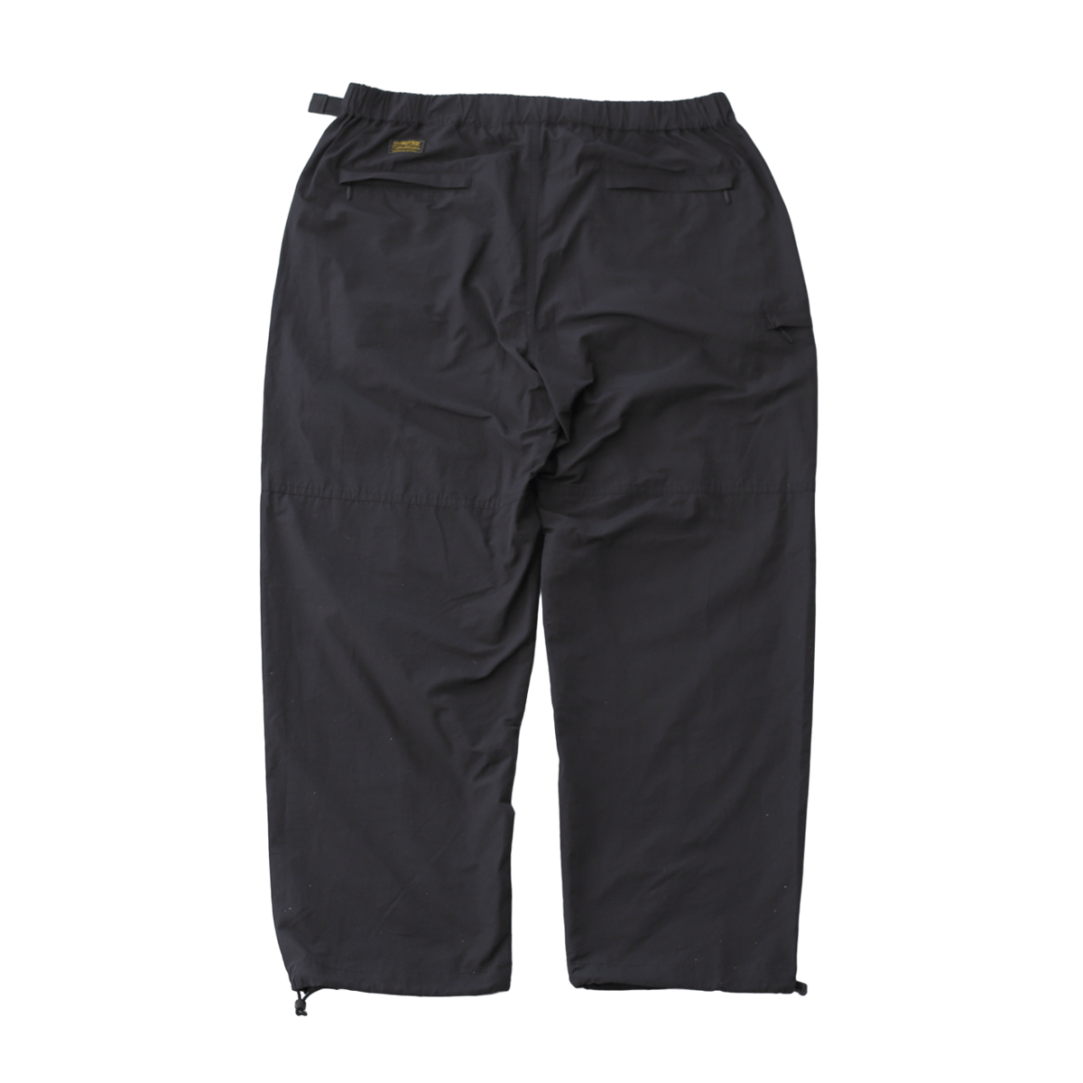値下げ　EATS PLEATS 黒 パンツ サイズ3 UNTRACE 3 LAYER TAPERED TRACK PANTS・BLACK - tity