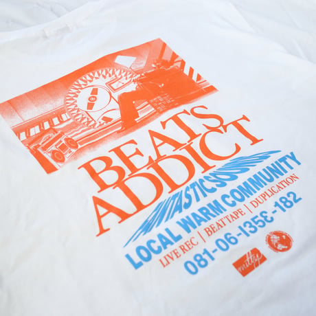 nuttyclothing  × ODD TAPE DUPLICATION  / BEATS ADDICT T-SHIRT