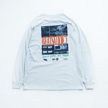 nuttyclothing  & ODD TAPE DUPLICATION  / BEATSADDICT L/S T-shirt