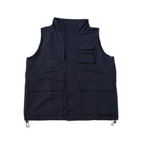 nuttyclothing × GOODWAVE / Flowing vest Black