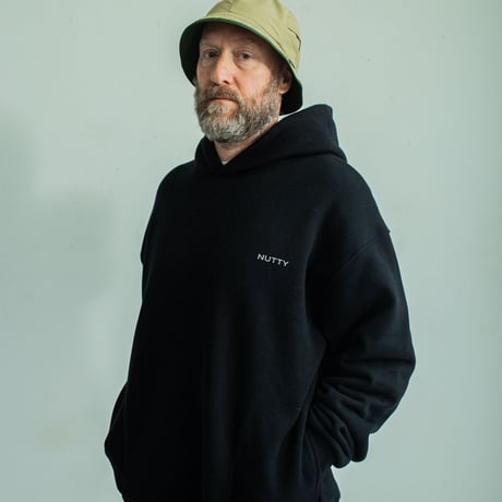 nuttyclothing / Reflective logo Heavyweight Hoodie