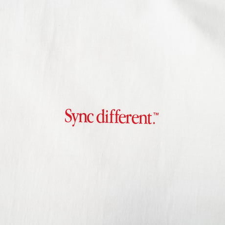 nuttyclothing / Sync different ™ L/S T-Shirt White