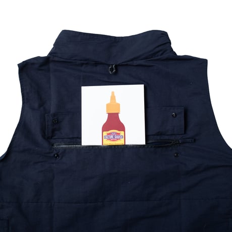 nuttyclothing × GOODWAVE / Flowing vest  Navy "Exclusive color"