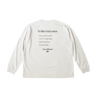 nuttyclothing / Sync different ™ L/S T-Shirt Ash