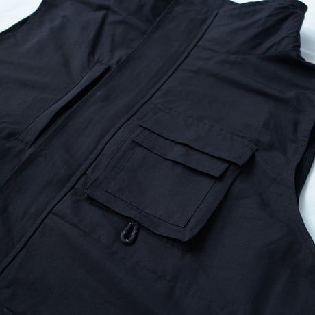 nuttyclothing × GOODWAVE / Flowing vest Black