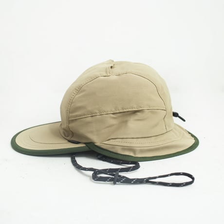 nuttyclothing × GOODWAVE / Fishing Birdcap Beige