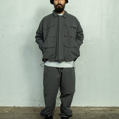 nuttyclothing / TOWN JACKET  Charcoal grey