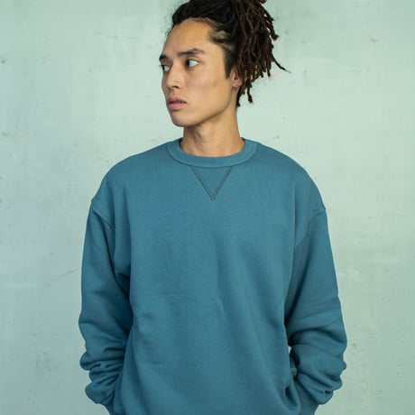 nuttyclothing  / Usual Crewneck Sweat Vintage Blue