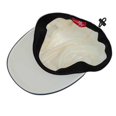 nuttyclothing / Ramble Twotone Cap Ecru White & Navy
