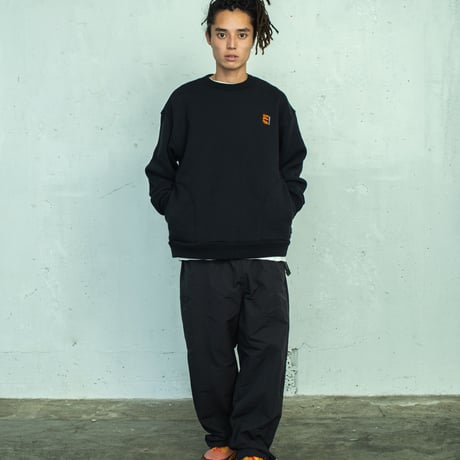 nuttyclothing × STAPES / Daily Heavyweight Crewneck Sweat  Black