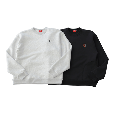 nuttyclothing × STAPES / Daily Heavyweight Crewneck Sweat  Black