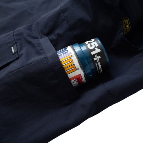 nuttyclothing × GOODWAVE / Flowing vest  Navy "Exclusive color"