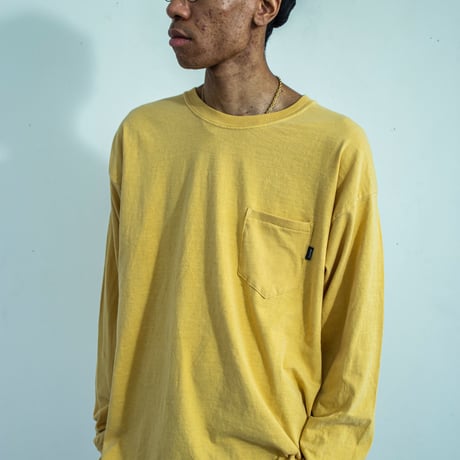 nuttyclothing / Garment die Pocket LongSleeve T-Shirt