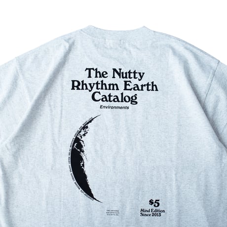 nuttyclothing /  Rhythm Earth Catalog T-shirt Ash