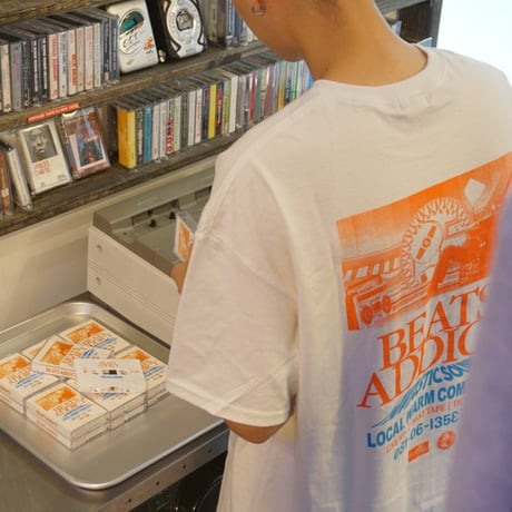 nuttyclothing  × ODD TAPE DUPLICATION  / BEATS ADDICT T-SHIRT