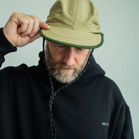 nuttyclothing × GOODWAVE / Fishing Birdcap Beige