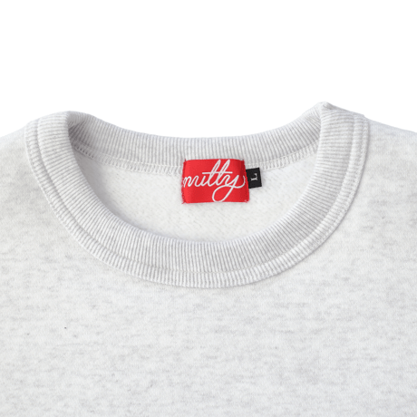 nuttyclothing × STAPES / Daily Heavyweight Crewneck Sweat  Ash