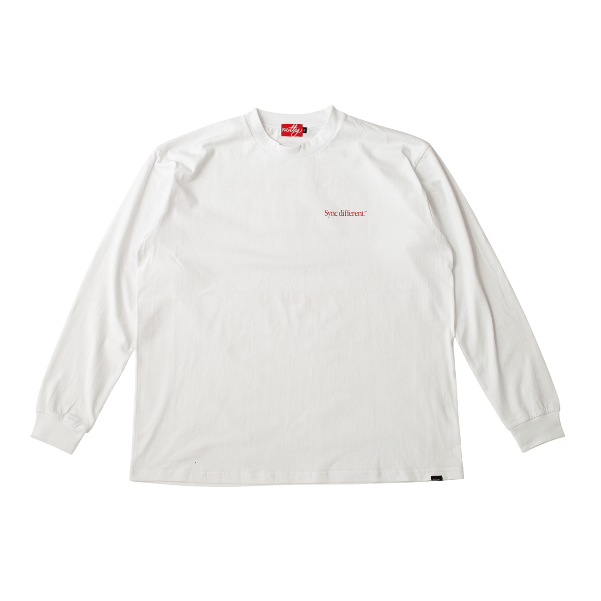 THE3名様 クラウドファンディング Tシャツ Mサイズ nuttyclothing / Sync different ™ T-Shirt White