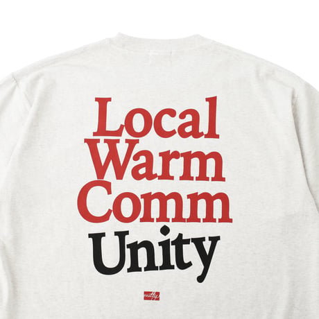 nuttyclothing / UNITY T-SHIRT ASH