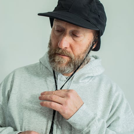 nuttyclothing × GOODWAVE / Fishing Birdcap Black
