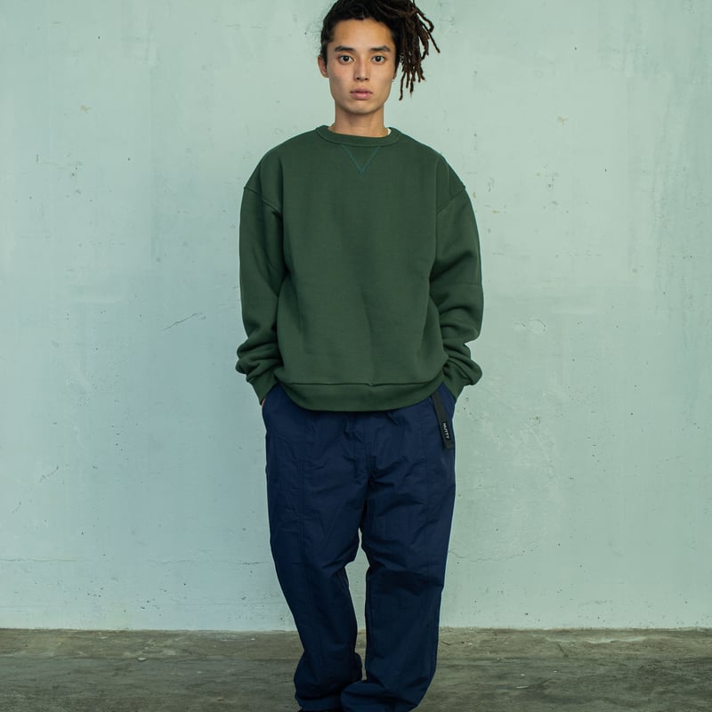 nuttyclothing / Usual Crewneck Sweat Forest Gr