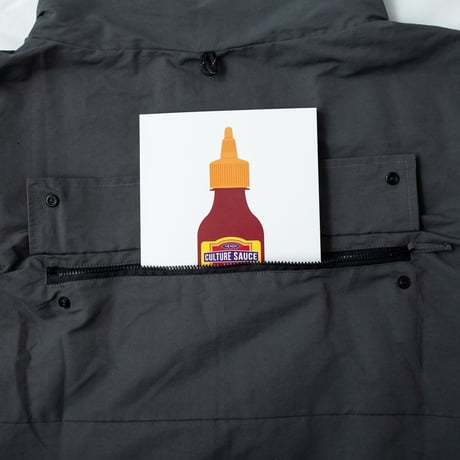 nuttyclothing × GOODWAVE / Flowing vest Charcoal grey